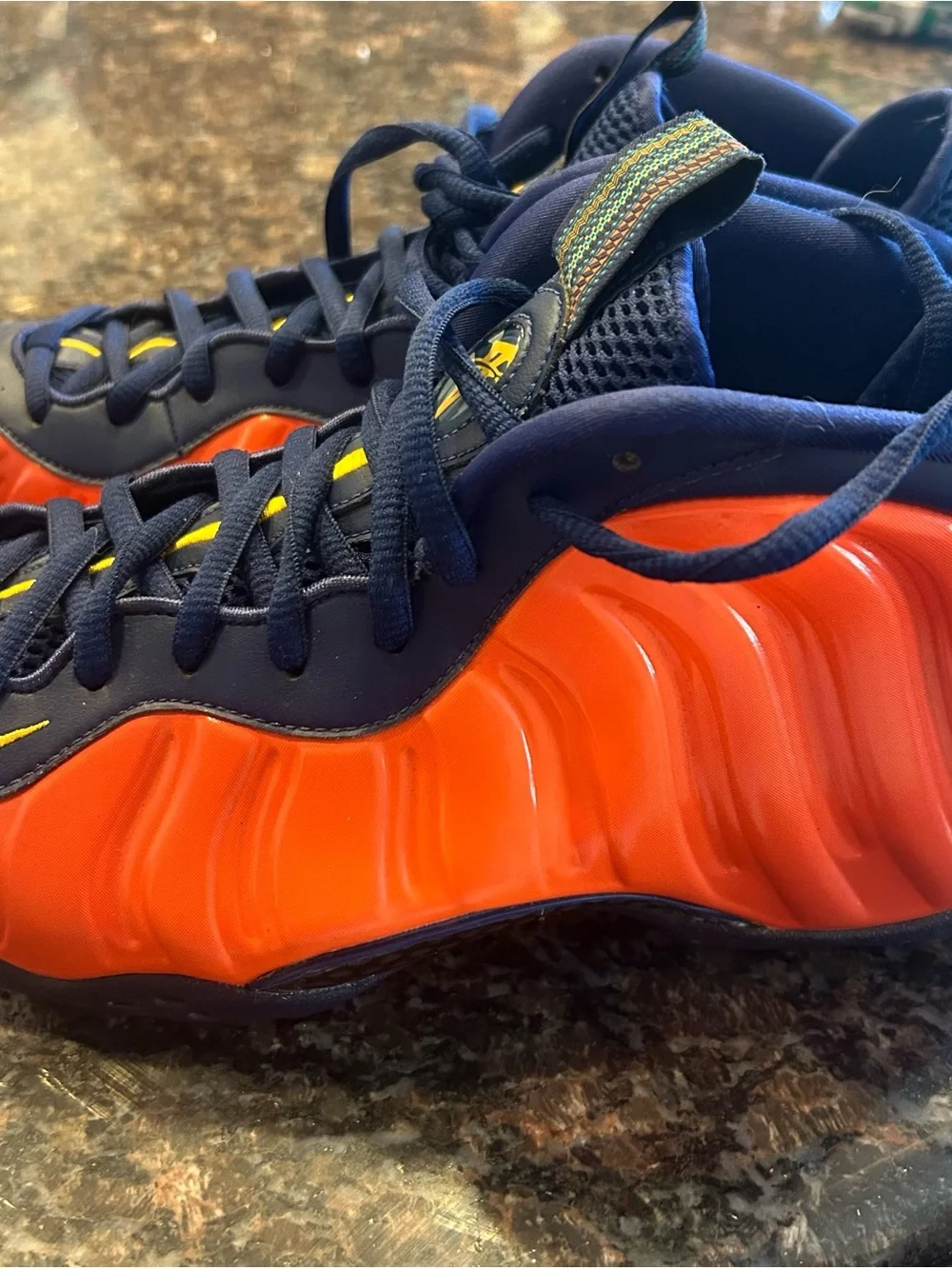 Nike Air Foamposite One Label - Black with Gold Accent
